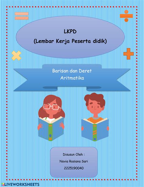 Lkpd Lembar Kerja Peserta Didik Barisan Dan Deret