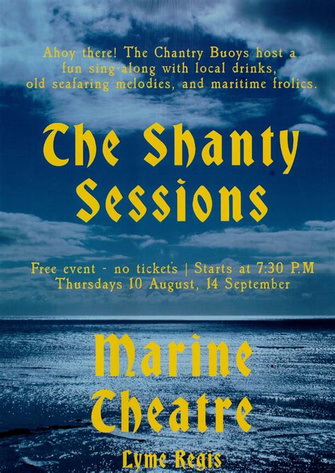 The Shanty Sessions Lyme Regis Town Council
