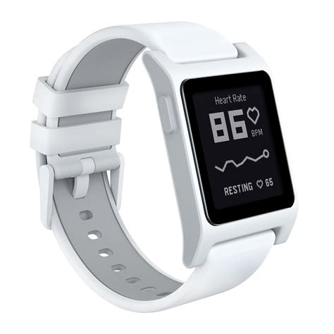 Pebble Technology Corp 2 Plus Heart Smartwatch White