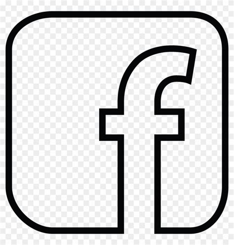 Facebook Logo Clipart Black And White Facebook Vector Logo White