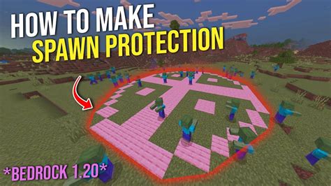 How To Make Spawn Protected From Mobs In Minecraft Bedrock 120