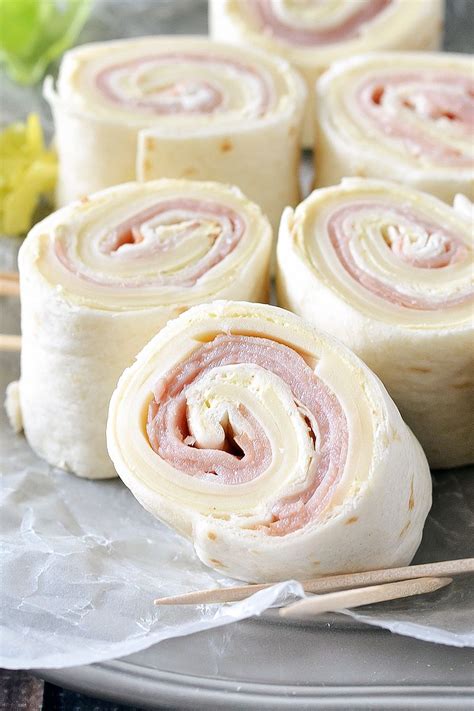 An Easy And Delicious Recipe For Ham And Cheese Pinwheels These Tasty