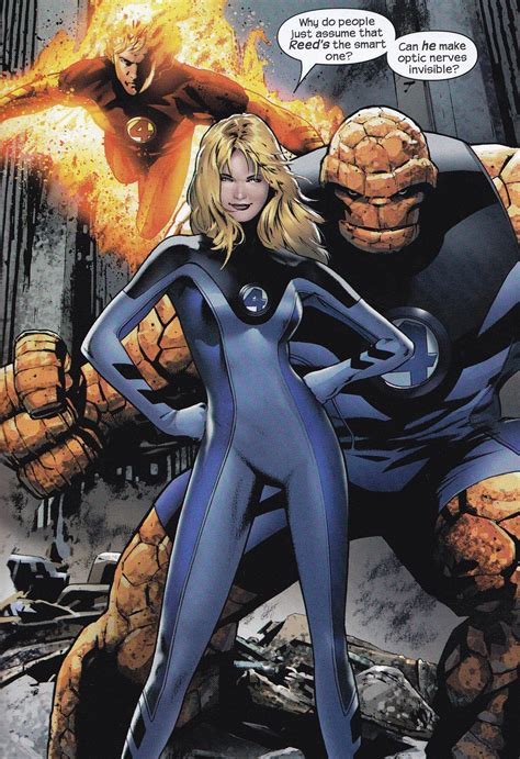 The Ultimate Fantastic Four The Human Torch The Invisible Woman And The Thing Why Do People