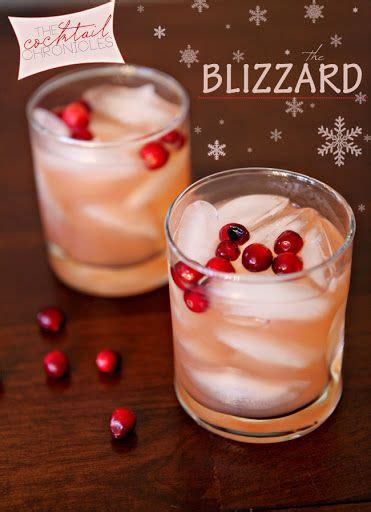 The light smoky sweet taste of maple syrup matches up perfectly with oaky bourbon in this delicious autumn cocktail. Blizzard | Recipe | Holiday drinks, Christmas drinks