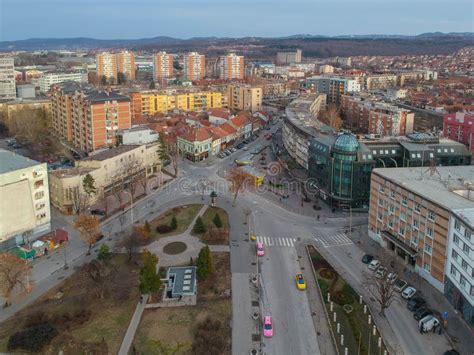 Die Stadt Von Kragujevac Stockfoto Bild Von Serbien 139085176