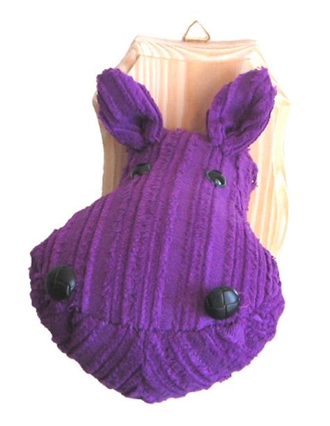 Hippo Fauxidermy Textile Head Home Decor Faux Purple Hippo Etsy