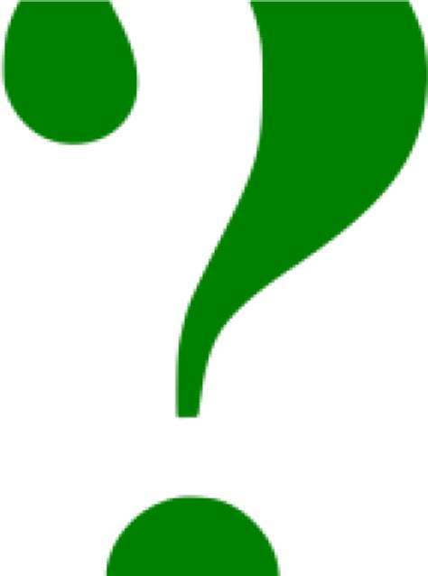 Download High Quality Question Mark Clip Art Green Transparent Png