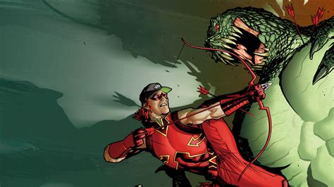 Red Arrow Superhero Wallpaper