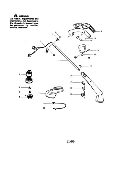 99 craftsman electric weed trimmer parts. Looking for Craftsman model 358799450 electric line ...