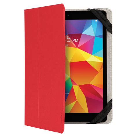 Foliostand Universal Tablet Case 9 10 Red