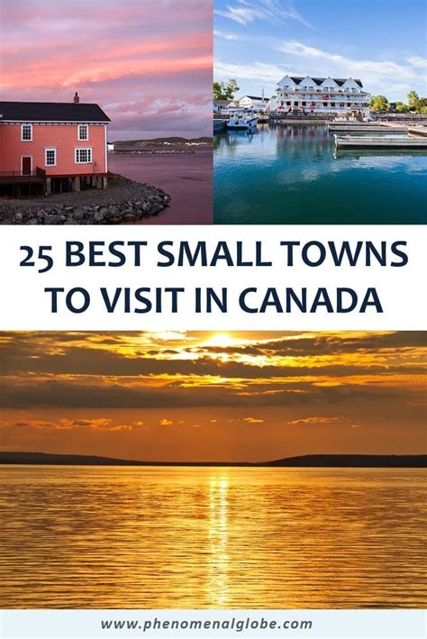 25 Best And Most Charming Small Towns To Visit In Canada Canadian Travel Canada Towns North