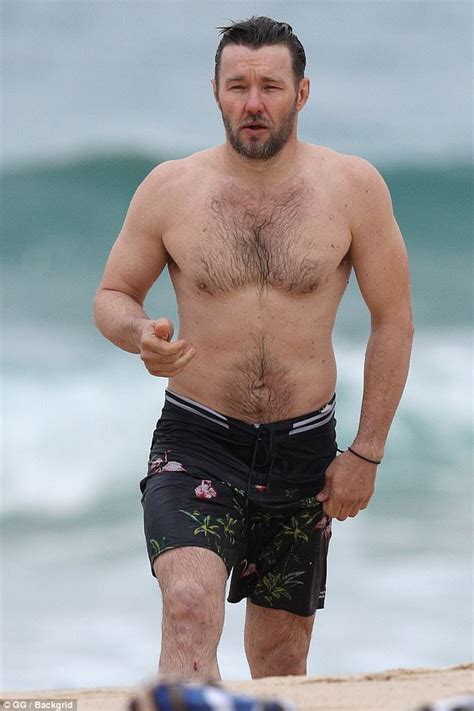 Joel Edgerton Hits Bondi Beach After Arriving In Sydney Daily Mail Online