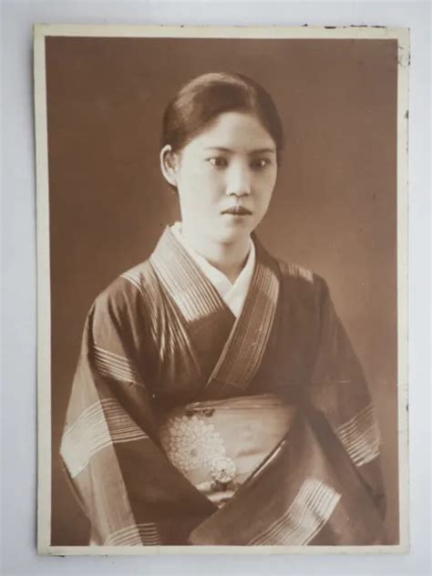 Vintage Photograph 1920s 40s Japanese Lady Ey03239 777 Picclick