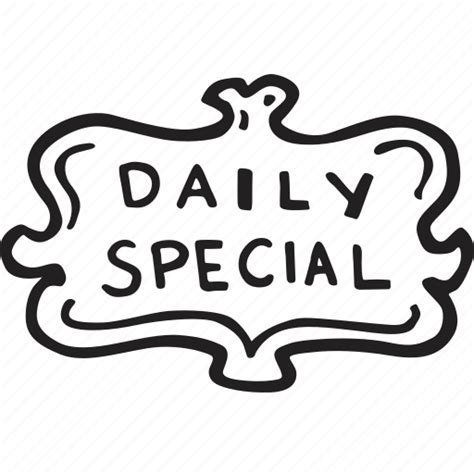 Daily Special Menu Restaurant Special Icon Download On Iconfinder