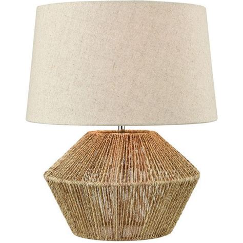 Dimond D3781 Vavda Table Lamp Rope Table Lamps Natural Table