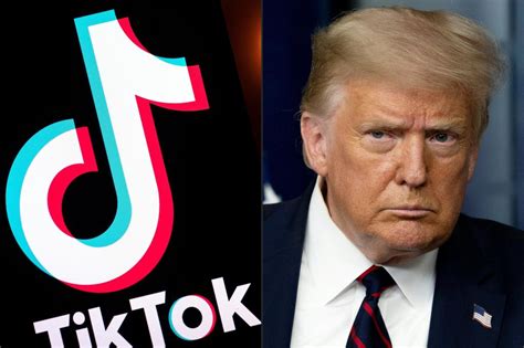 Trump Issues Order Banning Us Companies From Transacting With Tiktok Firm