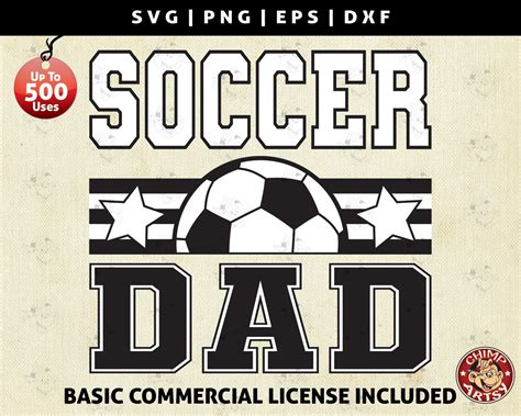 Soccer Dad Svg Layered Print Graphic Design Element Art Decor | Etsy