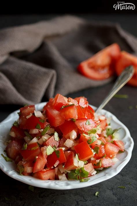 Super Easy Fresh Tomato Salsa Recipe Step By Step Pictures