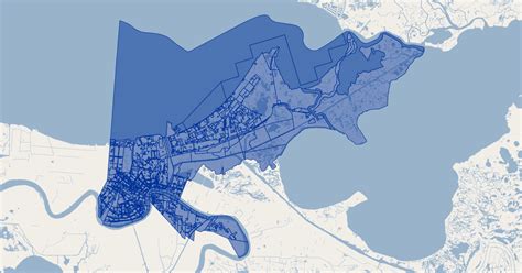 New Orleans Historic Zoning GIS Map Data City Of New Orleans