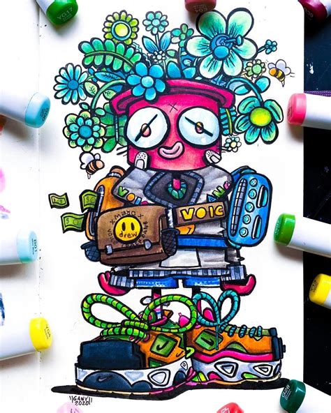 Gawx Art On Instagram “i Drew Plantboi 🌱 Had A Lot Of Fun Drawing This