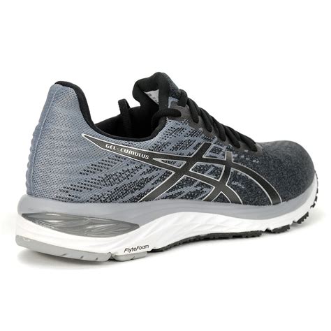 Asics Mens Gel Cumulus 21 Knit Blackpure Silver Running Shoes 1011a809001 Wookicom