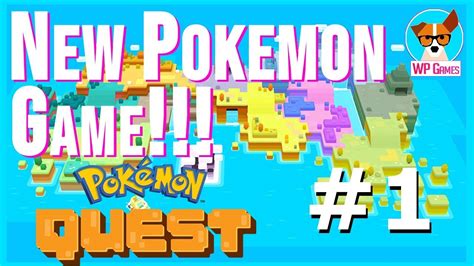 Amazing New Pokemon Game Lets Play Pokemon Quest Episode 1 Youtube