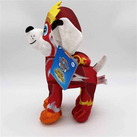 Marshall Plush Paw Patrol Mighty Pups Super Paws Nickelodeon Soft Toy