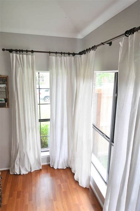 Diy Drop Cloth Curtains That Are Economical And Chic