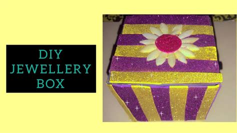 Diy Jewelry Box How To Make Jewelry Organizer Handmade Jewelry Box