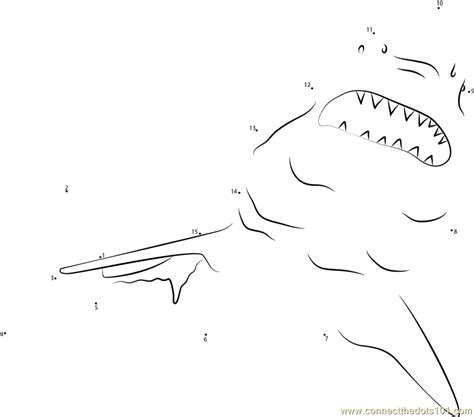 Create a page for a celebrity, band or business. Sharks See Up dot to dot printable worksheet - Connect The ...