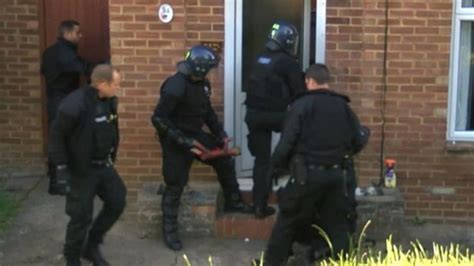 Kent Police Charge 18 People Following Dawn Drugs Raids Bbc News