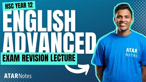 Hsc Year English Advanced Exam Revision Lecture Youtube