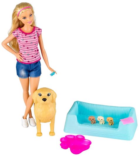 Barbie Newborn Pups Doll And Pets 849 Best Price Become A Coupon