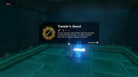 Travelers Sword The Legend Of Zelda Breath Of The Wild Wiki Guide Ign