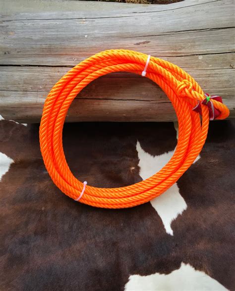 Plastic Colored Rope Orange El Potrerito