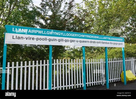 Longest Village Name Hi Res Stock Photography And Images Alamy