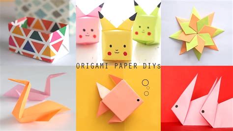 origami paper craft videos crafts diy and ideas blog