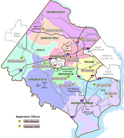 27 Northern Virginia County Map Online Map Around The World