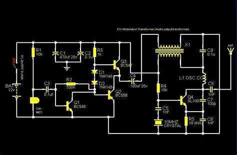 150mw Crystal Am Transmitter Top Circuits