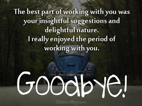 Goodbye Messages When Leaving The Company Or Job Wishesmsg Goodbye Message Goodbye Message