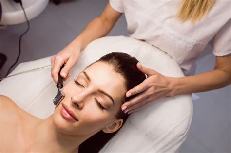 Dermatologist Performing Laser Hair Removal Patient107420 65633