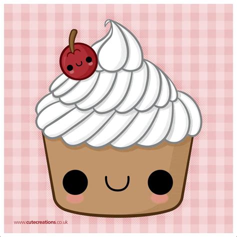 Commission Cherry Cupcake By Cute Creations On Deviantart Dibujos