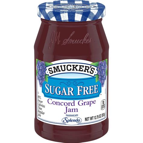 Smuckers Sugar Free Concord Grape Jam Daves American Food