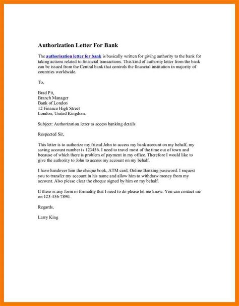Letter of authorization for mortgage. Sample of Authorization Letter Template To Claim Money