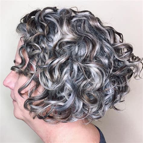 30 Grey Curly Bob Hairstyles Fashionblog