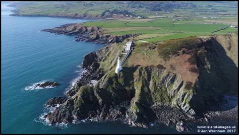 Aerial View Of Maughold Head Isle Of Man 6317