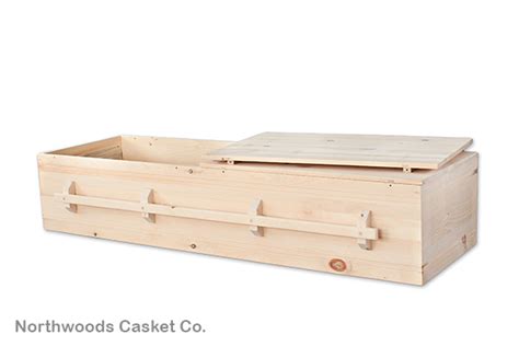 Plain Pine Box — Northwoods Casket Company