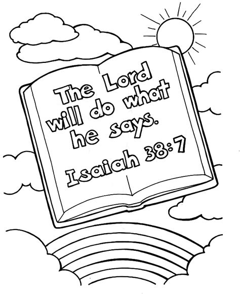 Prophet Isaiah Coloring Page Sketch Coloring Page