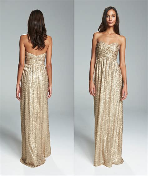Gold Sparkly Bridesmaid Dresses Dresses Dress For Women Gold