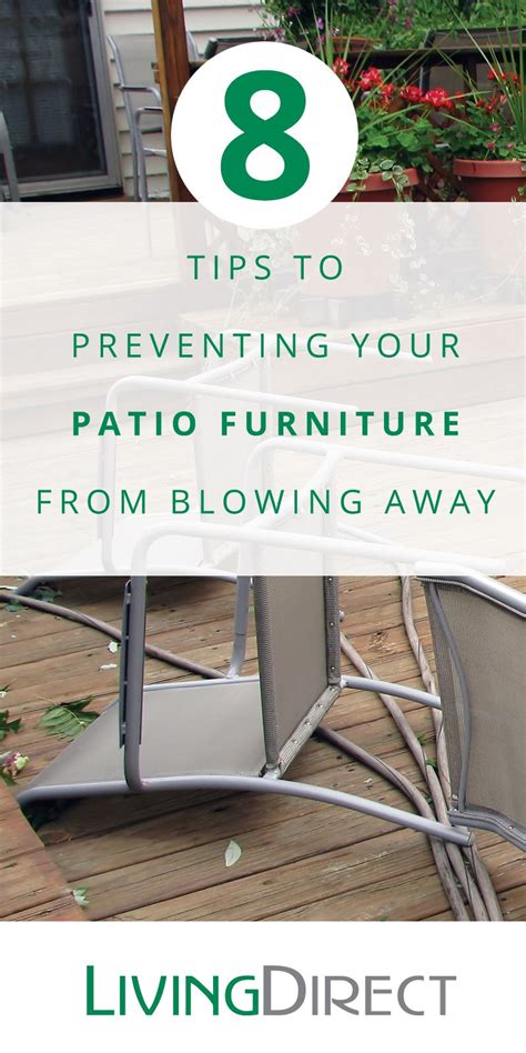 How To Prevent Patio Furniture From Blowing Away Furniture Walls